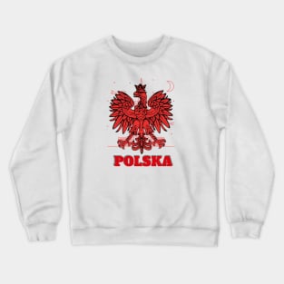 Polska - Eagle - pride Crewneck Sweatshirt